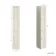 Monaco Chalk White Floor Standing Tall Cabinet Unit 300mm