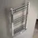 Barcelona Electric Chrome Straight Heated Towel Rail 800x400mm