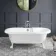 Grosvenor 1700mm Roll Top Bath - White Claw Feet