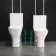 Atlanta Comfort Close Coupled Toilet With Soft Close Slim Seat