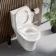 Tucson Rimless Close Coupled Toilet With Premium Soft Close Slim Seat