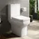 Chicago Rimless Close Coupled Toilet With Premium Soft Close Seat