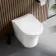 Tucson Rimless Back To Wall Toilet With Premium Soft Close Slim Seat