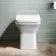 Dallas Rimless Back To Wall Toilet With Soft Close Seat