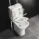 Atlanta Comfort Close Coupled Toilet & Pedestal Basin Set