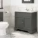 Lucia Graphite Grey Basin Vanity 830mm