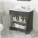 Lucia Graphite Grey Vanity with Marble Top & Undermount Basin 830mm
