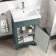 Bermuda Midnight Green Basin Vanity 500mm