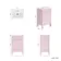 Bermuda Cashmere Pink Basin Vanity 500mm