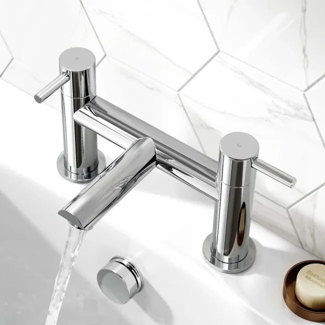 Wye Chrome Bath Filler