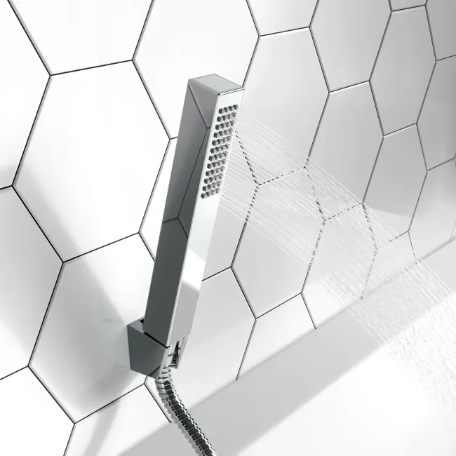 Brora Chrome Bath Filler & Handheld Shower