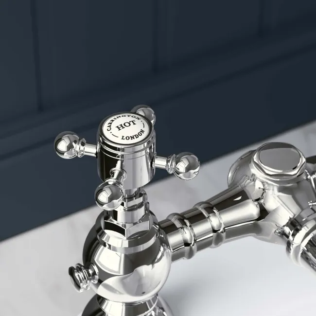 Tweed Traditional Chrome Bath Filler