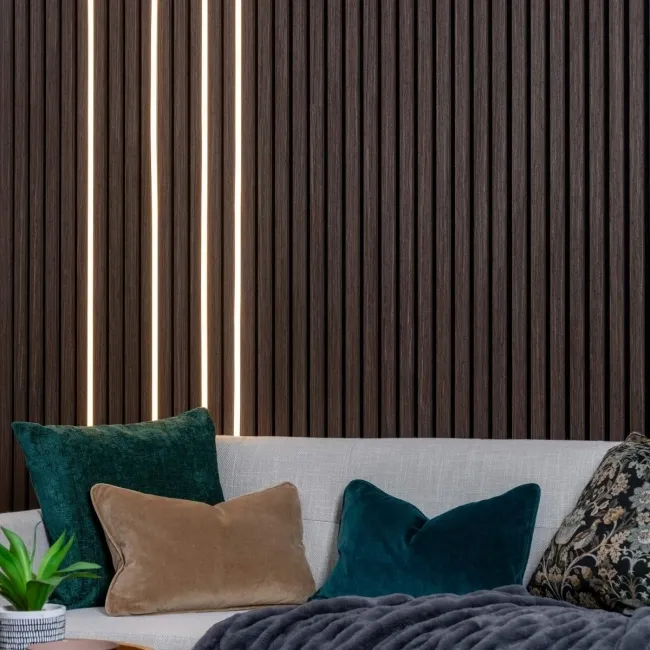 Trepanel Bright® Wall Panel LED Strip Lights Black Casing - 2.4m 4 Pack