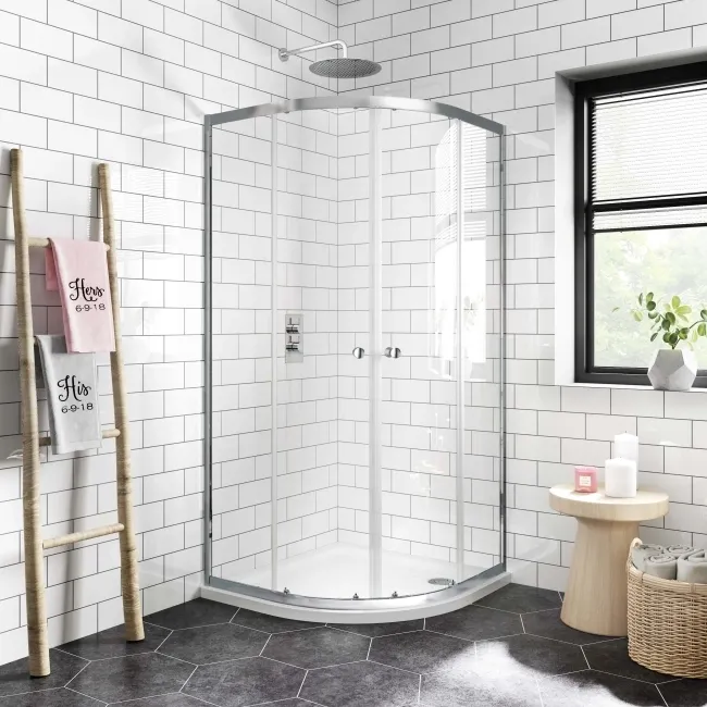 Riga 4mm Quadrant Shower Enclosure 800x800mm