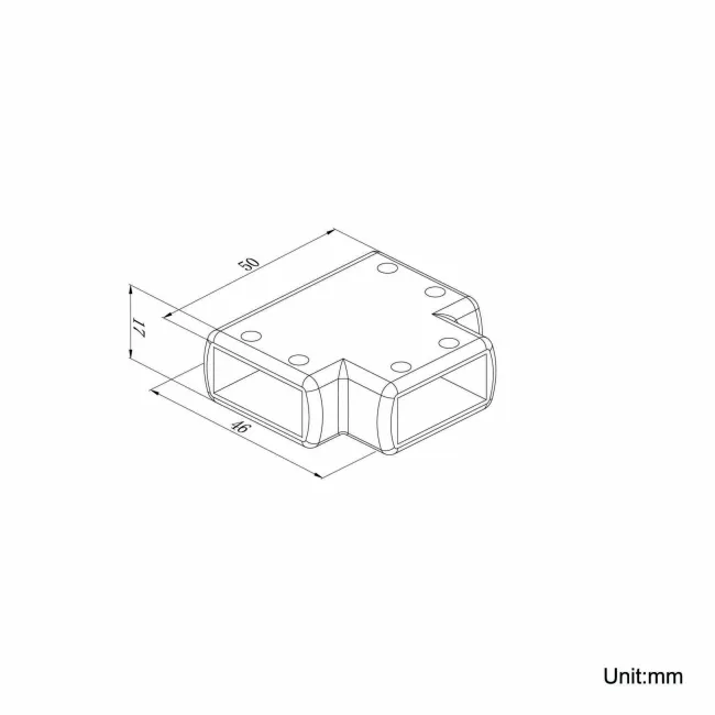 Munich Brushed Brass Grid Wet Room Glass Enclosure Connector