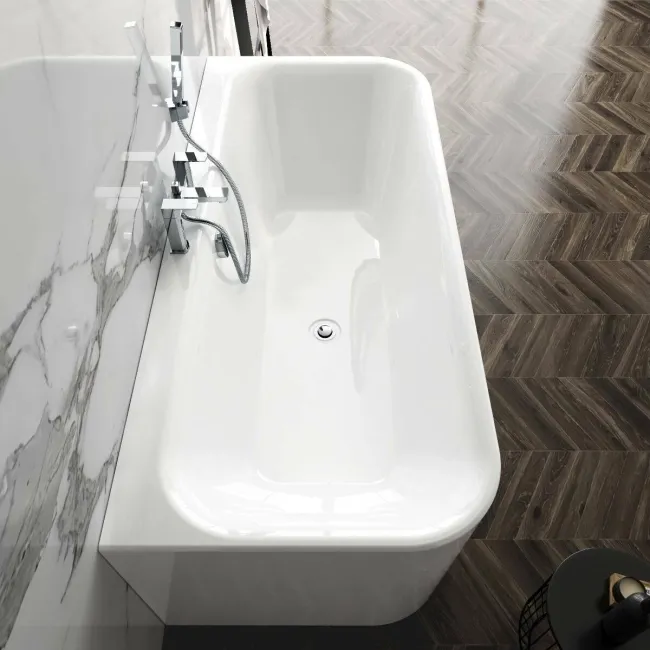 Bond 1700mm Back To Wall Bath