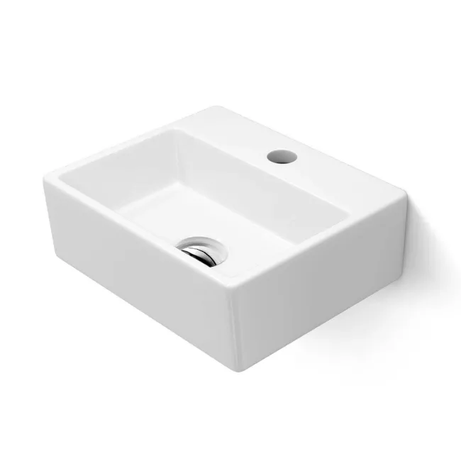 Virginia Square Wall Cloakroom Hung Basin 330mm