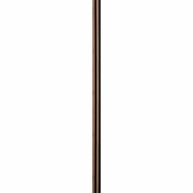 Trepanel Aqua 3D® Waterproof Brown Wood Slat Wall Panel 3 Pack (Covers 0.87 SQM)