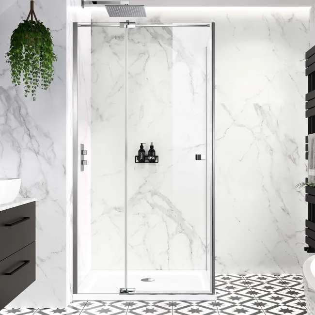 Vienna Easy Clean 8mm Hinged Shower Enclosure 1100x800mm