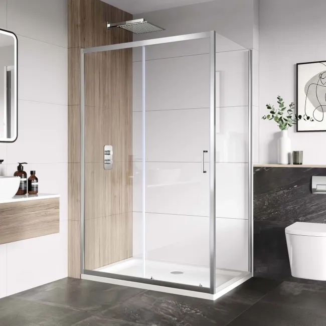 London 6mm Sliding Shower Enclosure 1200x700mm