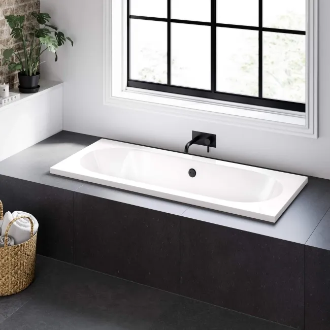 York  1700x750 Round Double Ended Bath