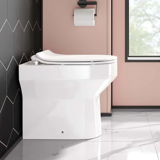 Denver Back To Wall Toilet With Soft Close Slim Seat