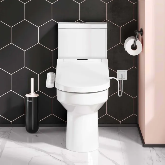 Denver Close Coupled Toilet With Smart Bidet Seat