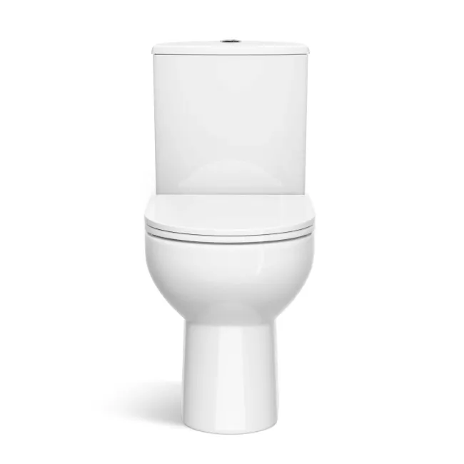 Casper Rimless Close Coupled Toilet With Slim Soft Close Seat