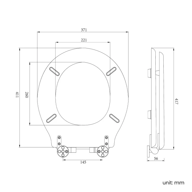 Enid Traditional Close Coupled Toilet With Gloss White Wooden Seat & Pedestal Basin - Double Tap Hole