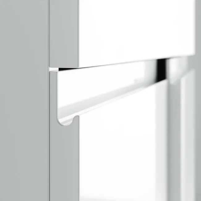 Trent Gloss White Cabinet 600mm - Excludes Counter Top Basin