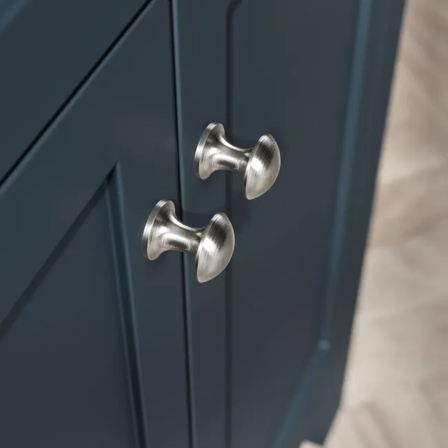 Bermuda Inky Blue Combination Vanity Basin and Boston Toilet 1300mm