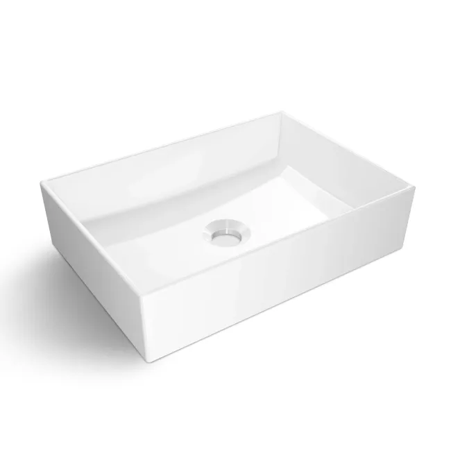 Elba Dawn Oak Double Wall Hung Drawer Vanity with Marble Top & Cody Basin 1200mm - Black Accents