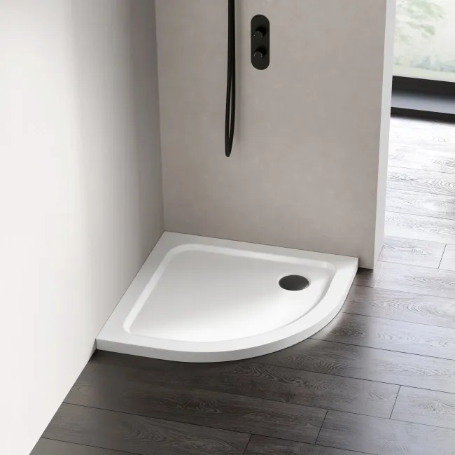 London Quadrant Stone Shower Tray 800x800mm