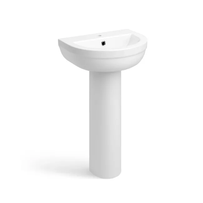 Seattle Rimless Close Coupled Toilet & Pedestal Basin Set