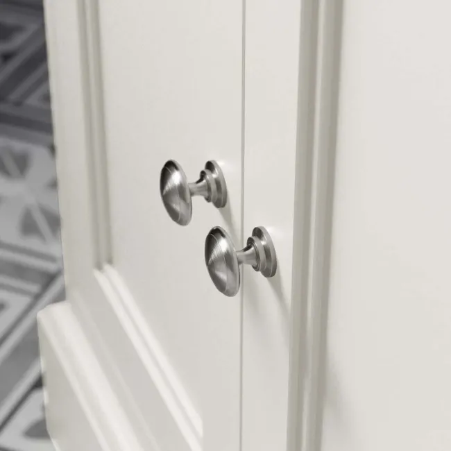 Lucia Chalk White Basin Vanity 630mm