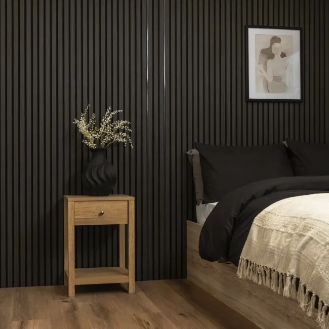 Trepanel Bright® Wall Panel WiFi LED Strip Lights Black Casing - 2.4m 2 Pack