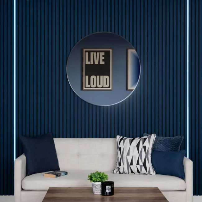 Trepanel Bright® Wall Panel WiFi Multi Colour LED Strip Lights White - 2.4m 2 Pack