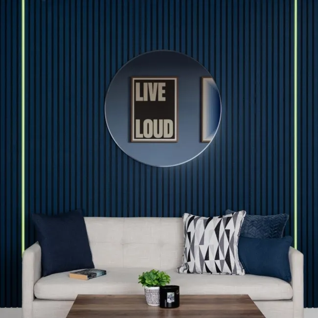 Trepanel Bright® Wall Panel WiFi Multi Colour LED Strip Lights White - 2.4m 2 Pack