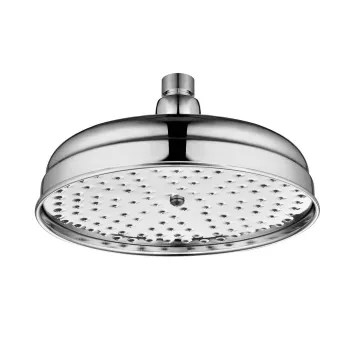 150mm Chrome Traditional Brass Shower Head