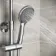 Ballina Round Chrome Thermostatic Bath Filler Shower Set