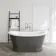 Mayfair 1500mm Graphite Grey Freestanding Roll Top Slipper Bath