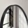 Rory Matt Black Arched Mirror 750x500mm