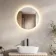 Kay Round Illuminated LED Mirror 500mm
