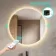Kay Round Illuminated LED Mirror With BLUETOOTH Speaker 800mm