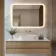 Nina Brushed Brass Backlit Illuminated LED Mirror 700x1000mm