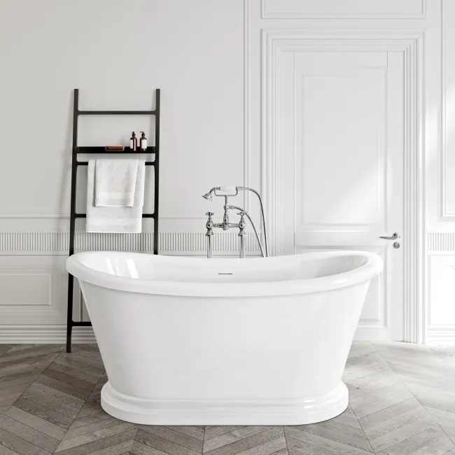 Mayfair 1500mm Freestanding Roll Top Slipper Bath