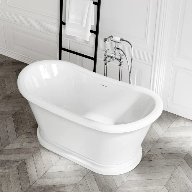 Mayfair 1500mm Freestanding Roll Top Slipper Bath