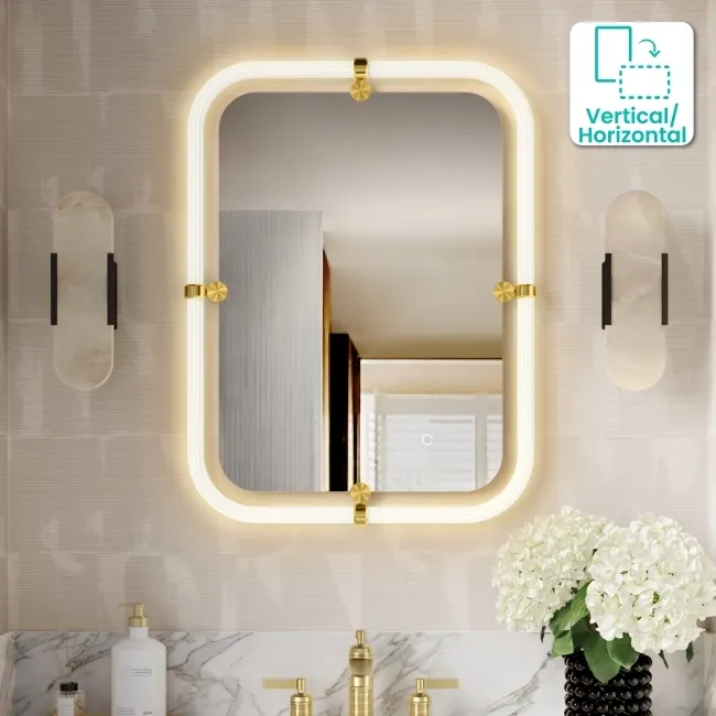 Frankie Illuminated LED Mirror 800x600mm