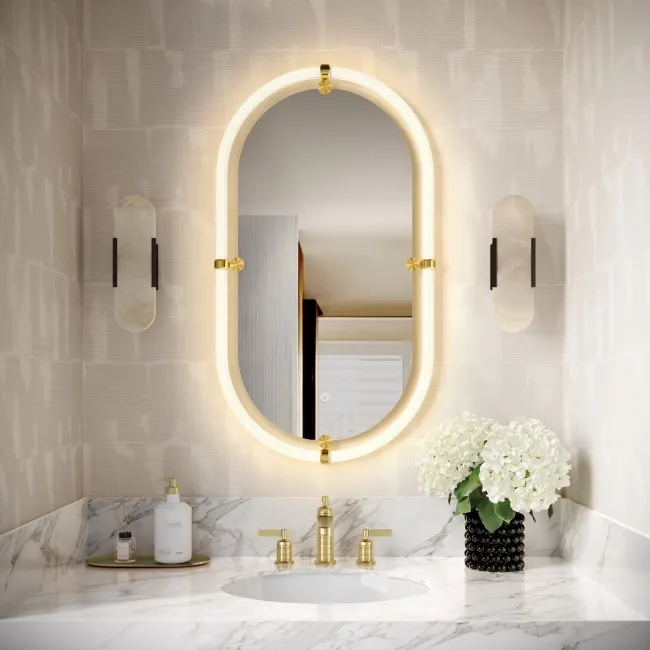 Frankie Pill Illuminated LED Mirror 1000x550mm