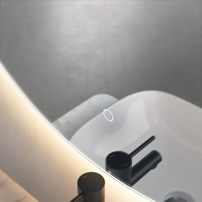 Kay Round Illuminated LED Mirror 500mm